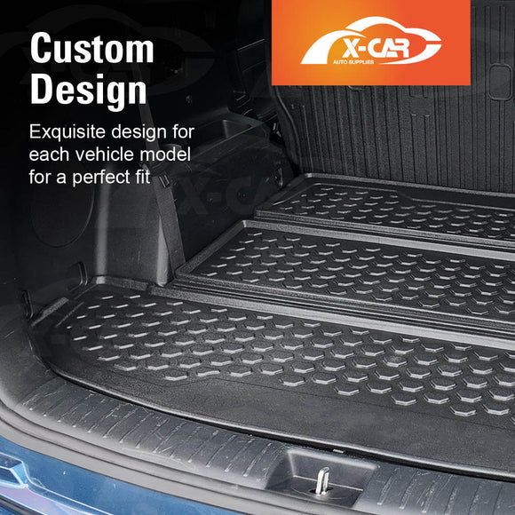 Boot Liner/ Back Seat Protector for Kia Sorento 2020-Onwards Trunk Cargo Mat Luggage Tray