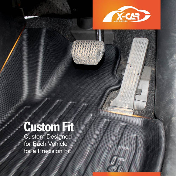 3D Floor Mats for Mazda CX-8 CX8 2018-2024 All-Weather Car Liners