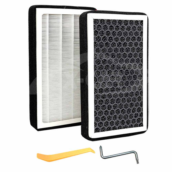 HEPA Activated Carbon Air Filter (2 Pack) for Tesla Model 3 & Y