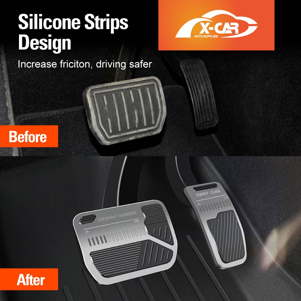 Tesla Model 3 Highland Performance Foot Pedals Pads Cover Aluminum Anti-Slip Accelerator Brake Accessories 2023-2025