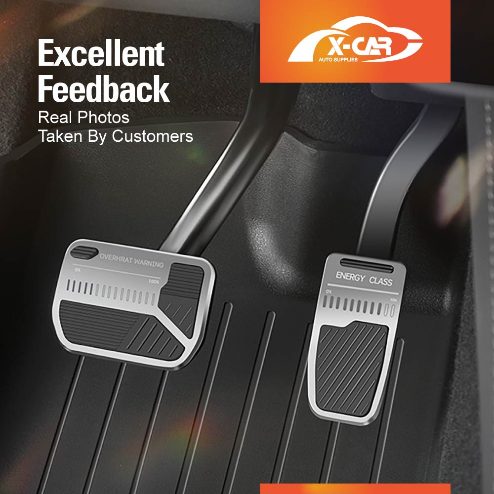 Tesla Model 3 Highland Performance Foot Pedals Pads Cover Aluminum Anti-Slip Accelerator Brake Accessories 2023-2025