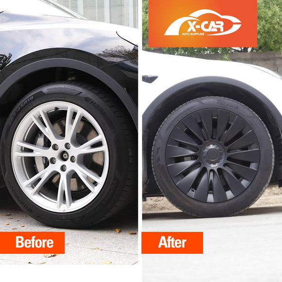 Tesla Model Y 2021-2025 19" Wheel Protector Cover Hub Caps