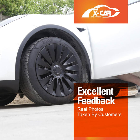 Tesla Model Y 2021-2025 19" Wheel Protector Cover Hub Caps