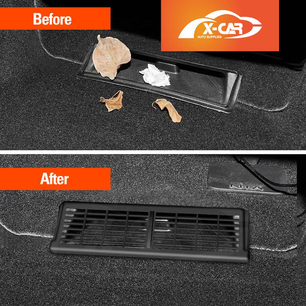 Tesla Model Y Backseat AC Vent Grille Accessories Flow Cover Protector ...