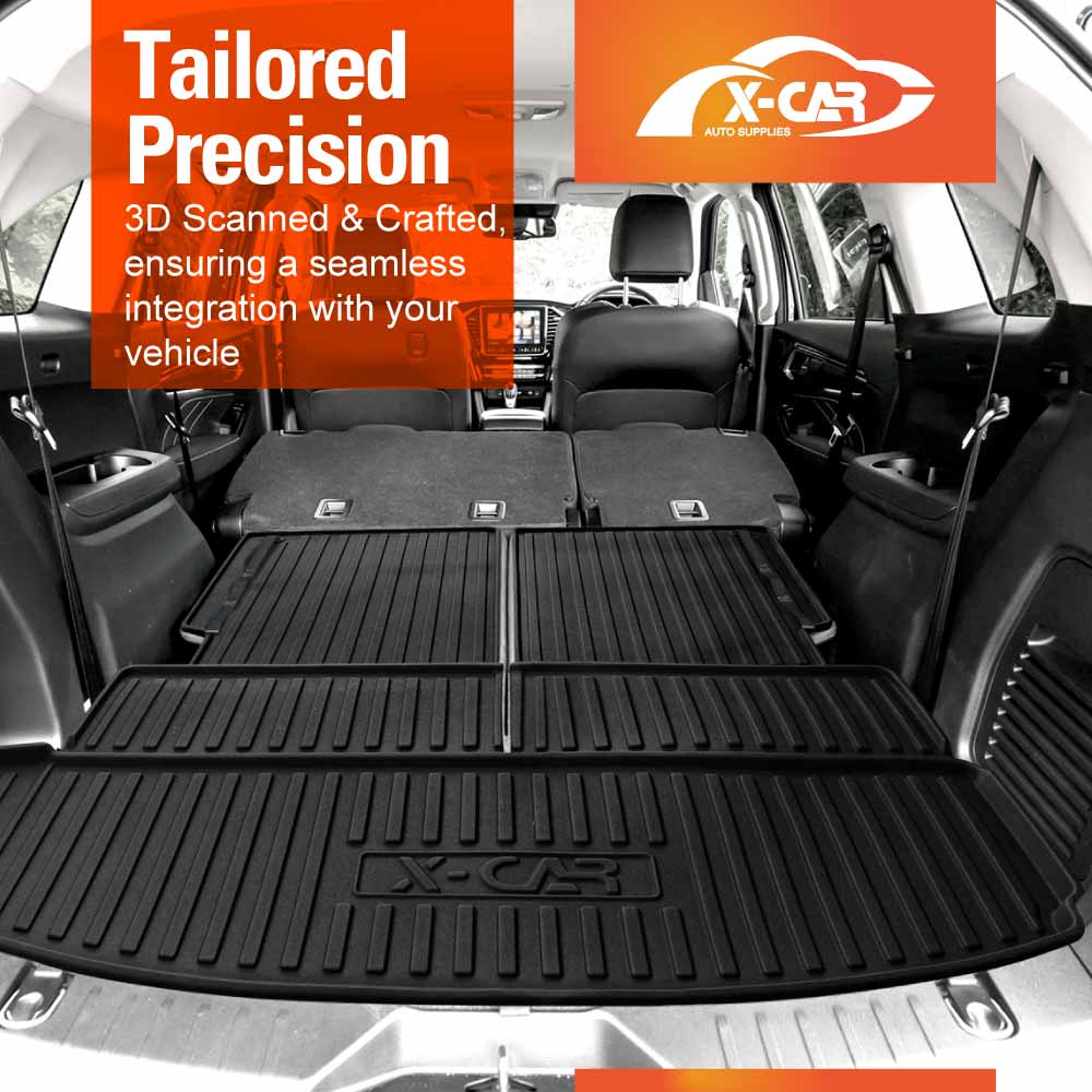Boot Liner for Isuzu MU-X 2022-Onwards Cargo Mat Back Seat Protector ...