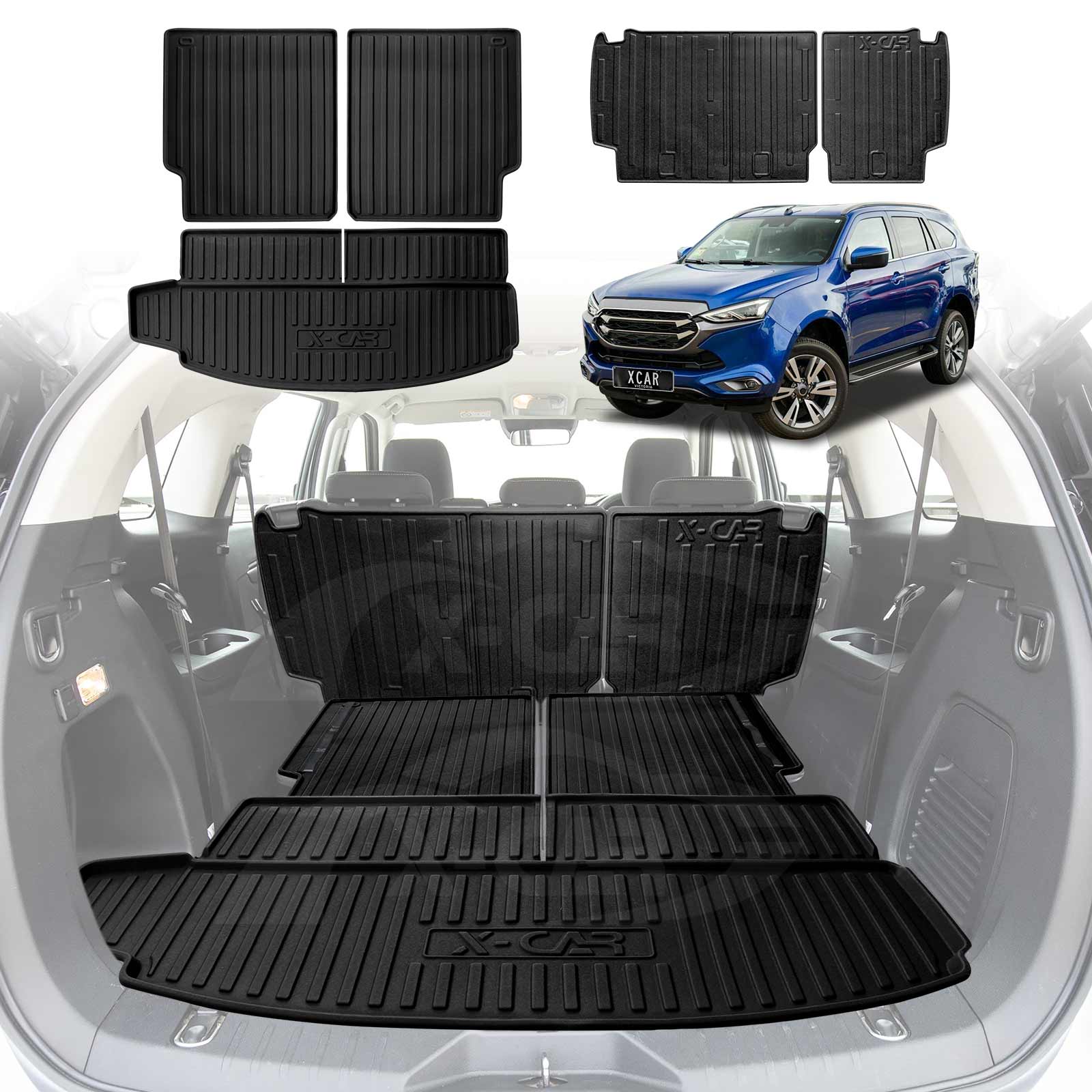 Boot Liner/ Back Seat Protector for Isuzu MU-X MUX 2022-2025 All-Weather Trunk Cargo Mat