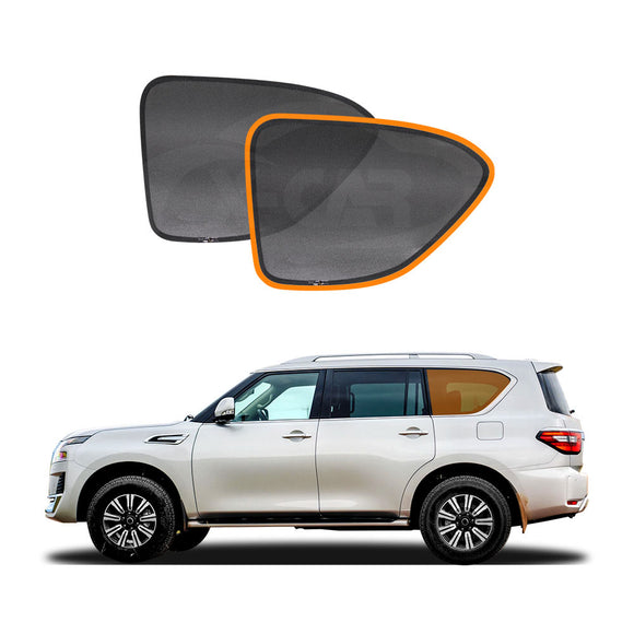 Window Sun Shade for Nissan Patrol 2012-2025 Y62 Series Rear Windscreen Blind Mesh