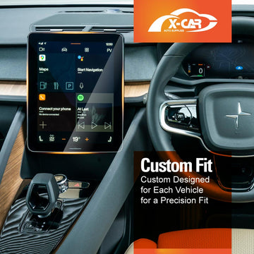 Polestar 2 2021-2025 Tempered Glass Dash Screen Center Console Screen Protector - 0