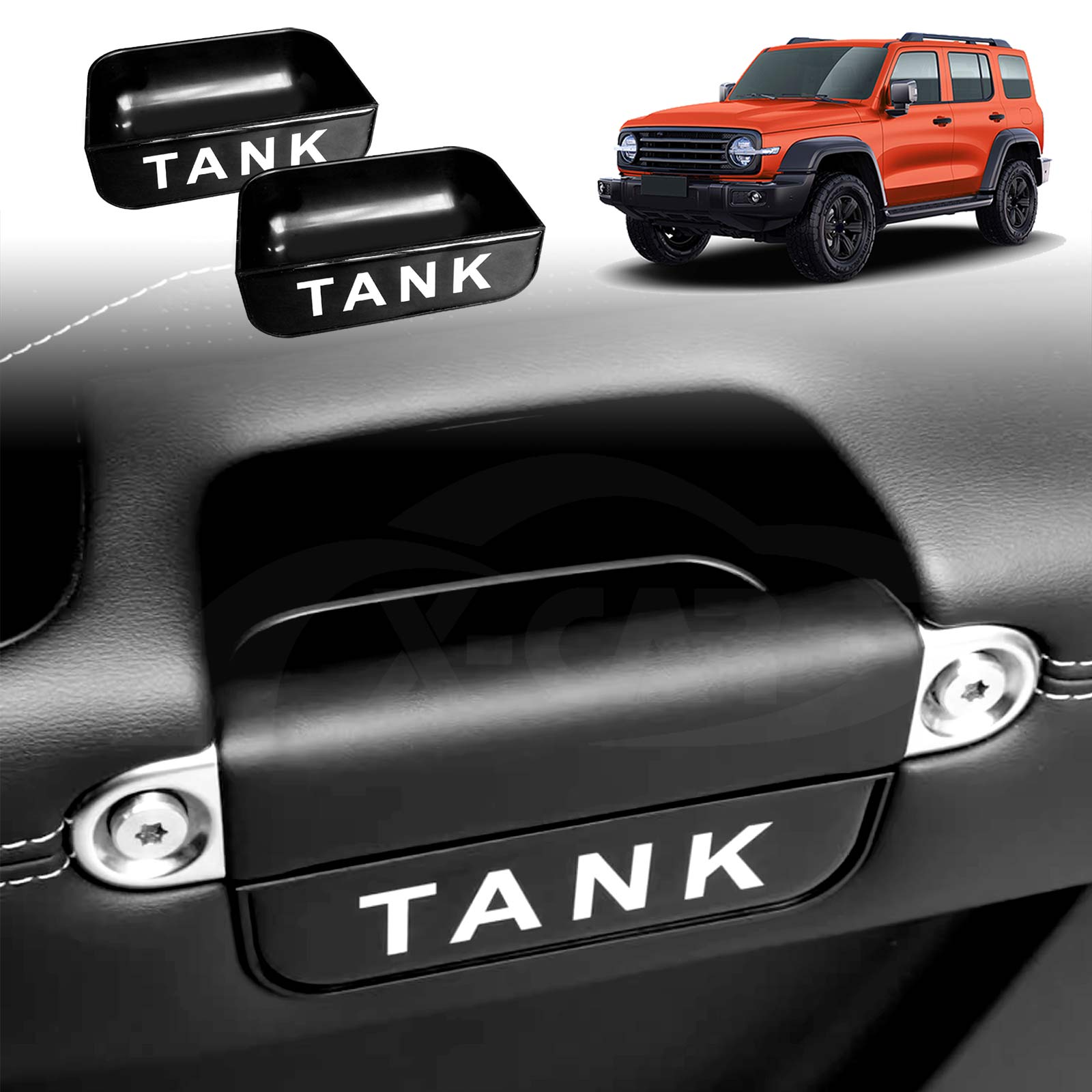 GWM Tank 300 2023-2025 Door Handle Storage Passenger Dash Board Grab Tray Organizer Accessories - 0