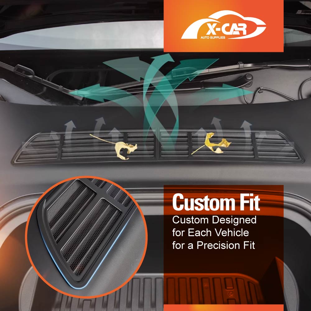 Tesla Model Y 2022-2025 Air Inlet Grille Cover Leaves Insect Guard
