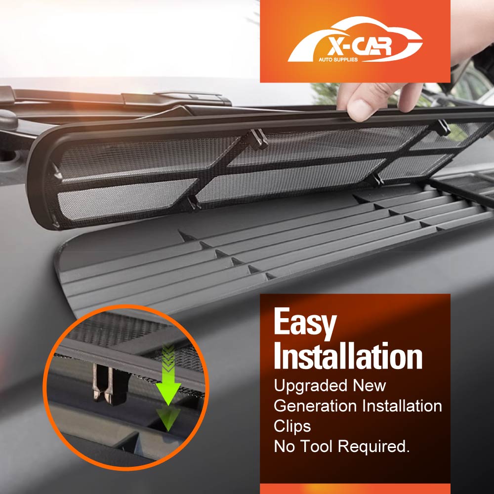Tesla Model Y 2022-2025 Air Inlet Grille Cover Leaves Insect Guard