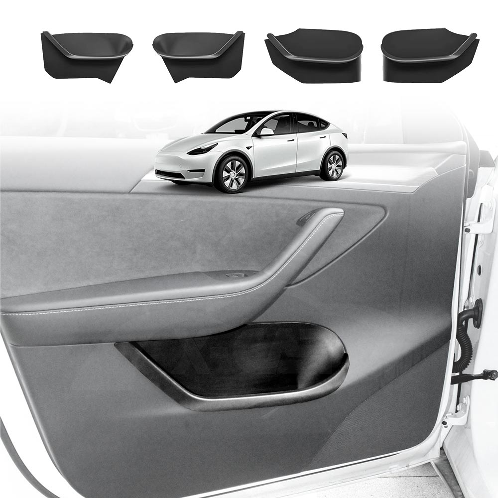 Tesla Rear Window Storage Tesla Model Y 2022-2025 Door Side Storage Box Tray Organiser ...