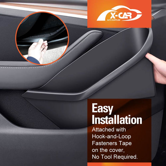 Tesla Model Y 2022-2025 Door Side Storage Tray Organizer Accessories