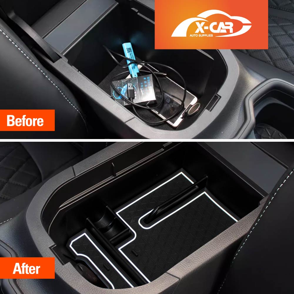 Armrest Organizer Tray for Toyota RAV4 2019-Onwards Storage Box