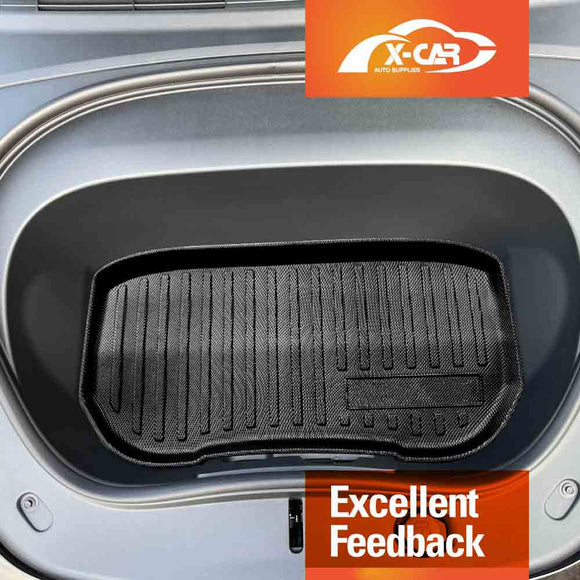 Tesla Model 3 Highland 3D All-Weather Interior Liners for Boot Frunk Cargo Mats 2023-2025