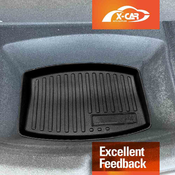 Tesla Model 3 Highland 3D All-Weather Interior Liners for Boot Frunk Cargo Mats 2023-2025