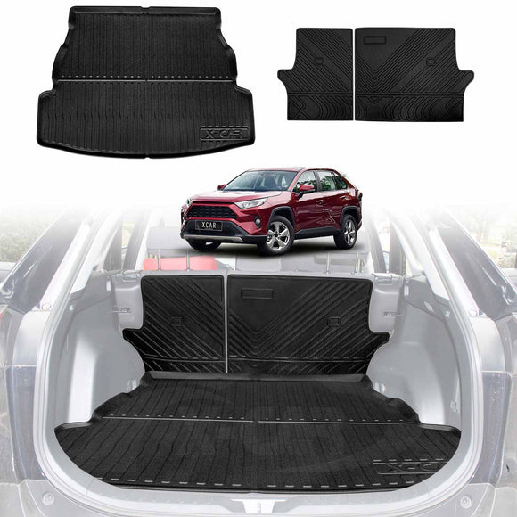 Boot Liner / Back Seats Protector for Toyota Rav4 2019-Onwards All Weather Cargo Mat