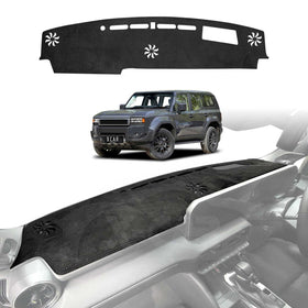 Dash Mat for Toyota Prado 250 Series 2024-2025 Non-Slip Microfiber Pad Cover