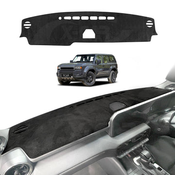 Dash Mat for Toyota Prado 250 Series 2024-Onwards Non-Slip Microfiber Pad Cover - 0
