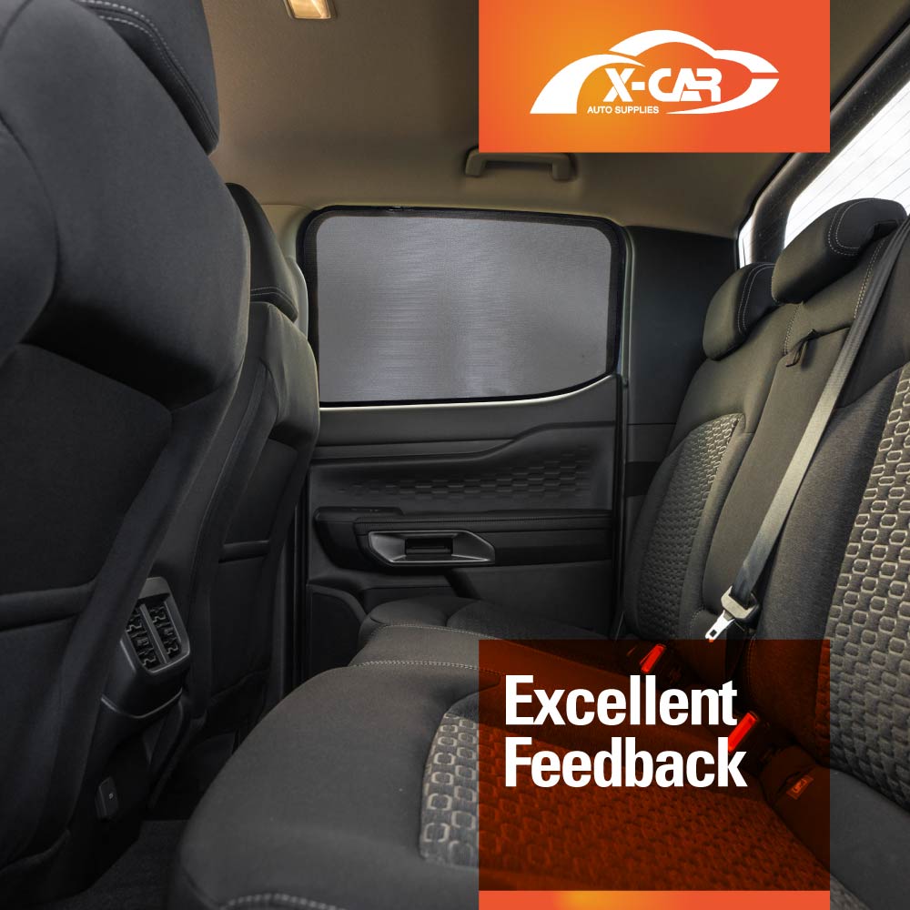 Rear Window Sun Shade for Ford NextGen Ranger 20222024 Car