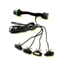 Front Bumper Grille with Led Light for GWM Tank 300 2023-2025 Mesh Frame Exterior-14