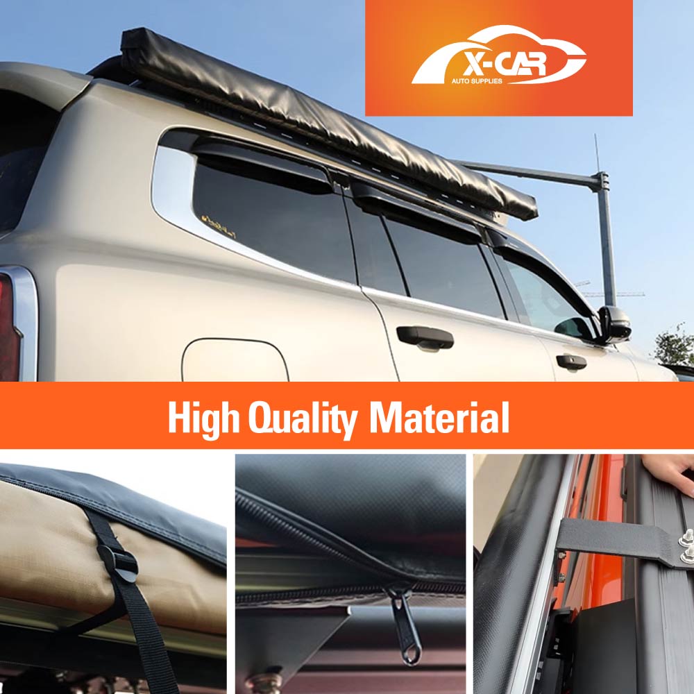 Car Side Awning UV Waterproof Camping Shade for GWM Tank 500 2024-2025 4WD Durable Sunshade