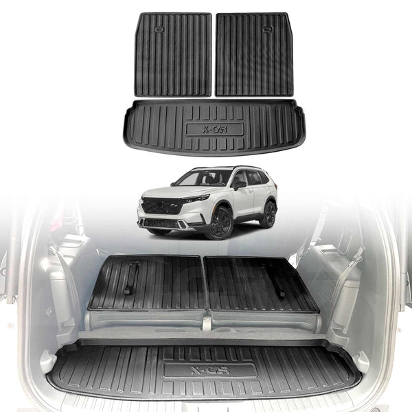 Boot Liner / Back Seats Protector for Honda CRV CR-V 7 Seats 2023-2025 Heavy Duty Cargo Trunk Mat Luggage Tray