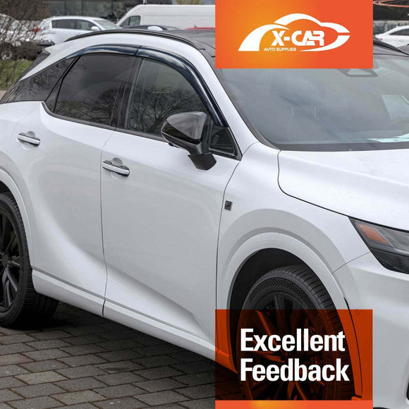 WeatherShields for Lexus RX RX350 RX500 2022-Onwards Car Weather Shields Wind Deflectors Sun Visors