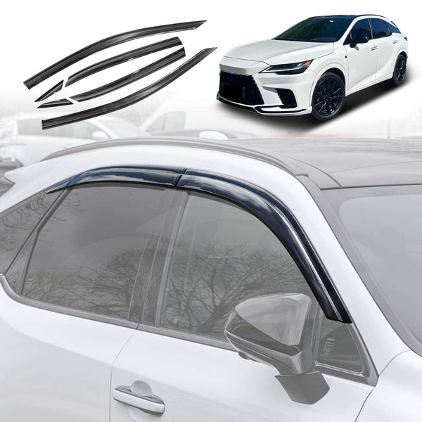 WeatherShields for Lexus RX RX350 RX500 2022-2024 Car Weather Shields Wind Deflectors Sun Visors