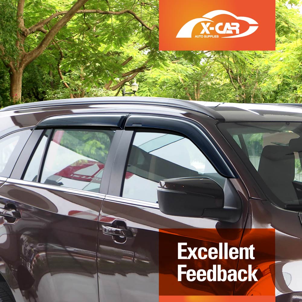 WeatherShields for Isuzu MU-X MUX 2022-2025 Car Weather Shields Wind Deflectors Sun Visors