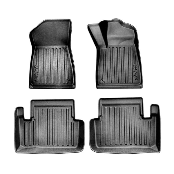 Rubber All-Weather Floor Mats For Mercedes A-Class W177 2019-2024 – 4-Piece Set