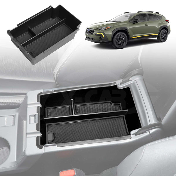 Armrest Organizer Tray for Subaru Crosstrek 2023-2024 Storage Box Accessories