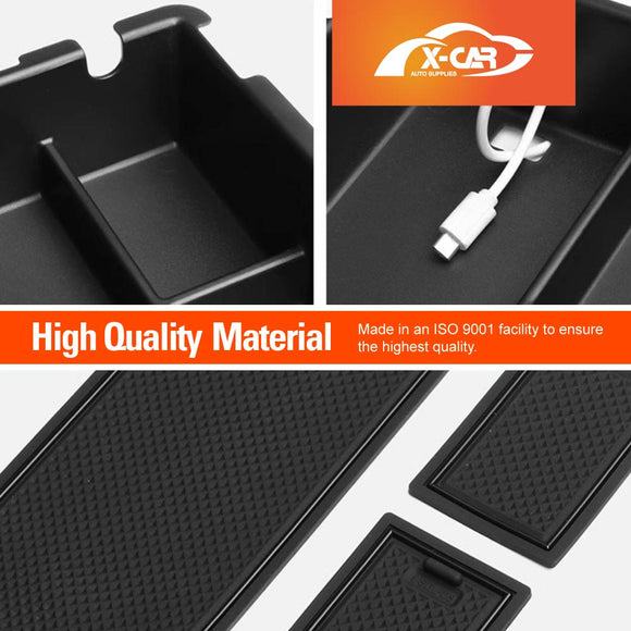 Armrest Organizer Tray for Subaru Crosstrek 2023-Onwards Storage Box Accessories