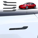 Carbon Fibre Style Door Handle Cover NEW Tesla Model 3 Highland 2023-2024