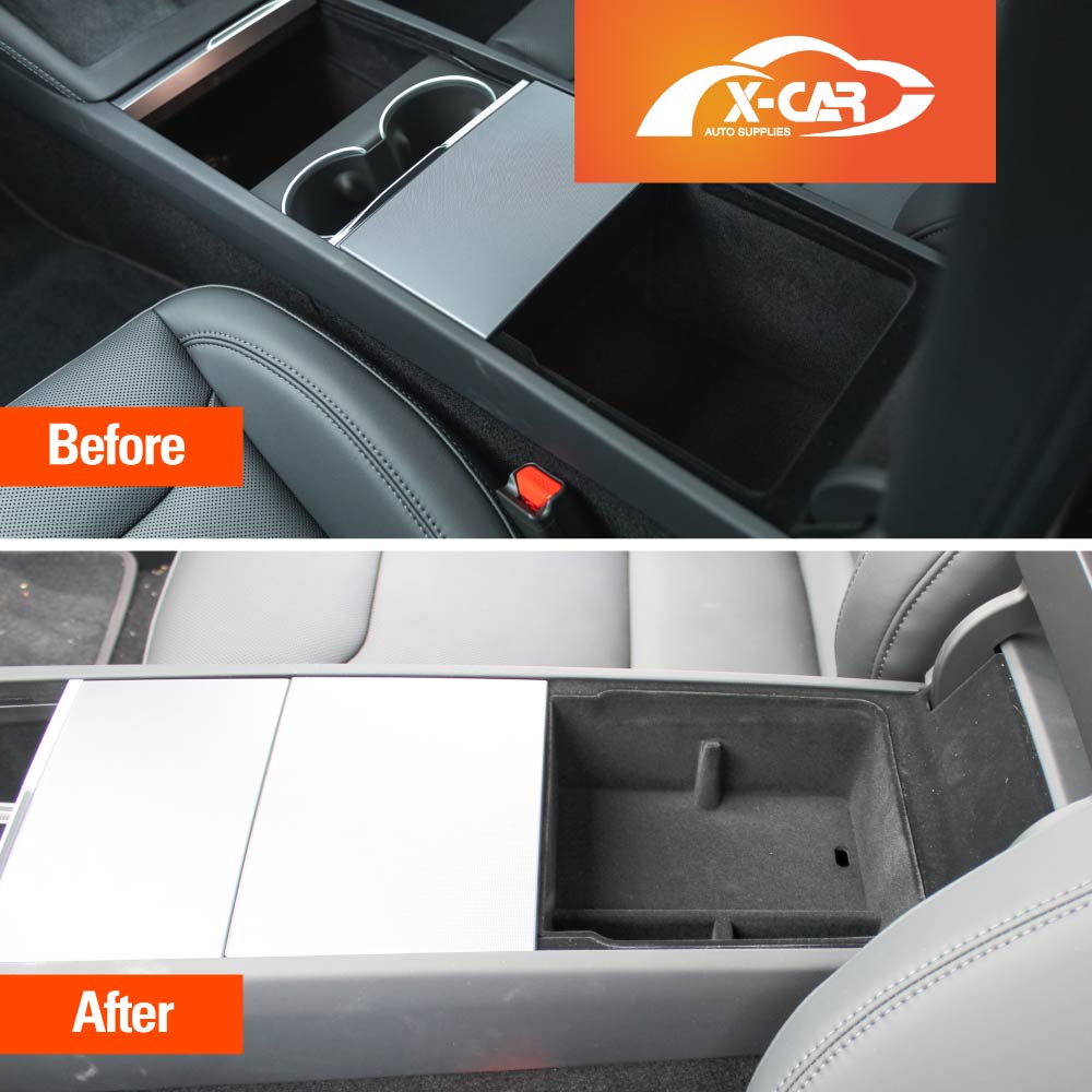 Centre Console Organizer Tray for Tesla Model 3 Highland 2023-2025 Armrest Storage Box Cup Holder