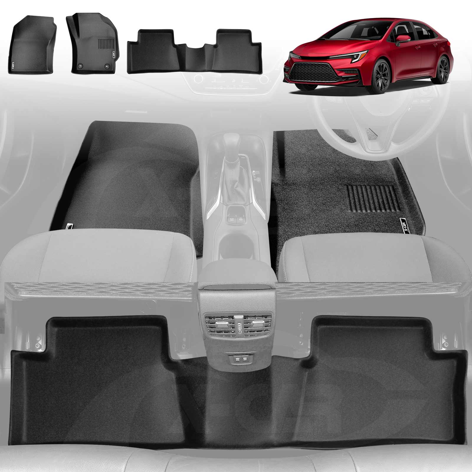 All weather mats for toyota corolla