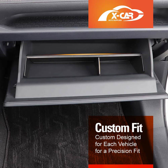 Glove Box Organizer Insert Tray for Toyota RAV4 2019-Onwards RAV 4 Car Storage Box