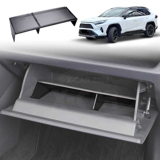 Glove Box Organizer Insert Tray for Toyota RAV4 2019-2024 RAV 4 Car Storage Box