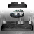 3D Floor Mats for LDV D90 2025-Onwards All-Weather Car Liners-13