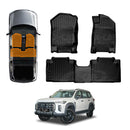 3D Floor Mats for LDV D90 2025-Onwards All-Weather Car Liners-12