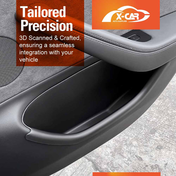 Door Side Storage Box for Tesla Model Y Juniper 2025-Onwards Full Cover Organizer Tray