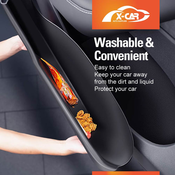 Door Side Storage Box for Tesla Model Y Juniper 2025-Onwards Full Cover Organizer Tray