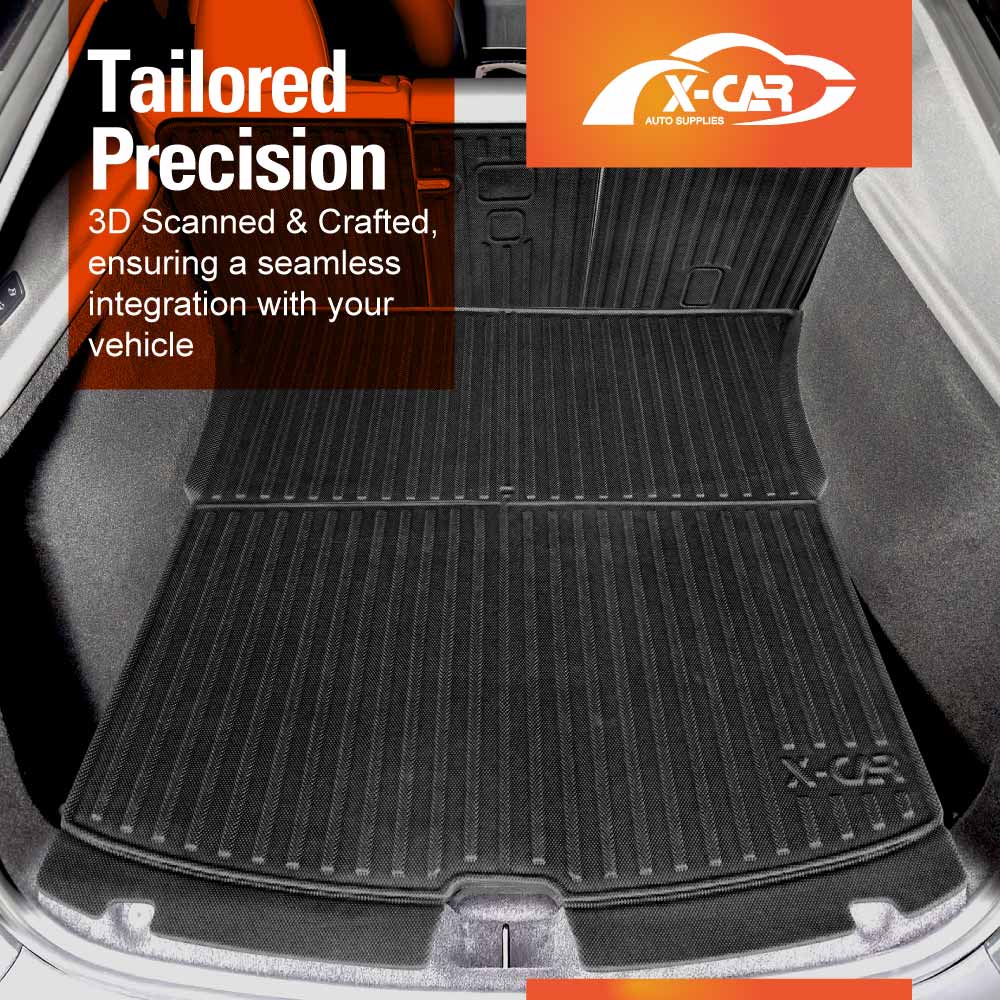 NEW Tesla Model Y Juniper Interior Liners Set 3D All-Weather Cargo Mats 2025-Onwards