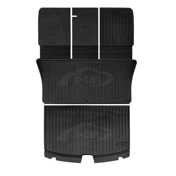 NEW Tesla Model Y Juniper Interior Liners Set 3D All-Weather Cargo Mats 2025-Onwards