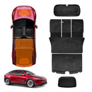 NEW Tesla Model Y Juniper Interior Liners Set 3D All-Weather Cargo Mats 2025-Onwards-39