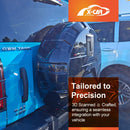 Spare Wheel Cover for GWM Tank 300 2023-Onwards Spare Tire Protective Cover Exterior Modification Accessories-6