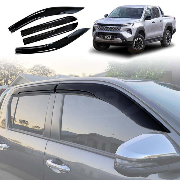 WeatherShields for Toyota Hilux SR5 Double Cab 2026-Onwards
