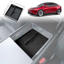 Tesla Model Y L 6-Seat 2026-Onwards Centre Console Organizer Tray Storage Container with Silicone Mat-20