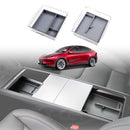 Tesla Model Y L 6-Seat 2026-Onwards Centre Console Organizer Tray Storage Container with Silicone Mat-19