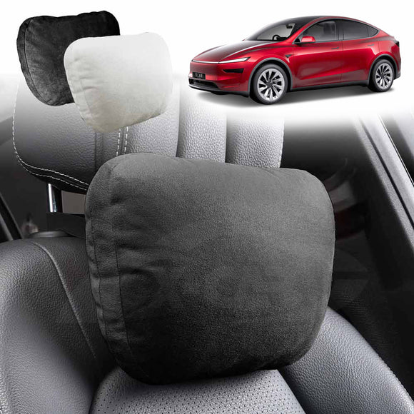 Tesla Model Y L 6-Seat Headrest/Waist Pillow Seat Neck/Back Support Cushion Accessories